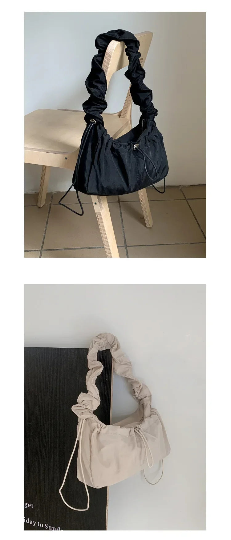 Simple Fashion Fold Shoulder Bag | Vintage Casual Designer Underarm Crossbody Bag (New Luxury Handbags) Luxegan