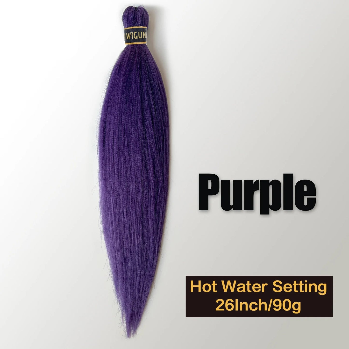 Pre-Stretched Jumbo Braiding Hair 26in – Kanekalon Box Twist Braids | 90g | 15 Colors | 1, 4 or 6 - view 11