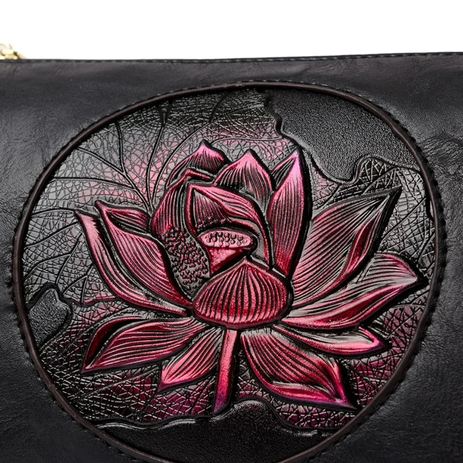 Soft Leather Print Crossbody Tote | Fashionable Flap Shoulder Bag Luxegan