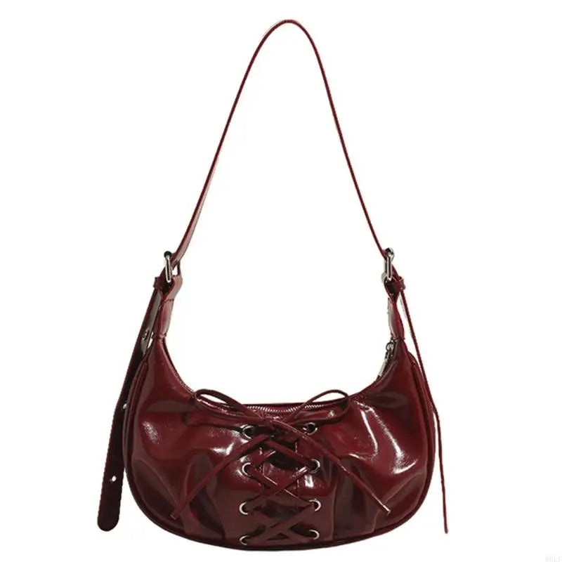 Trendy Under the Arm Clutch Purse | Women/Girls PU Leather Evening Slings Bag | Box Shape Handbag Saddles Bag Luxegan