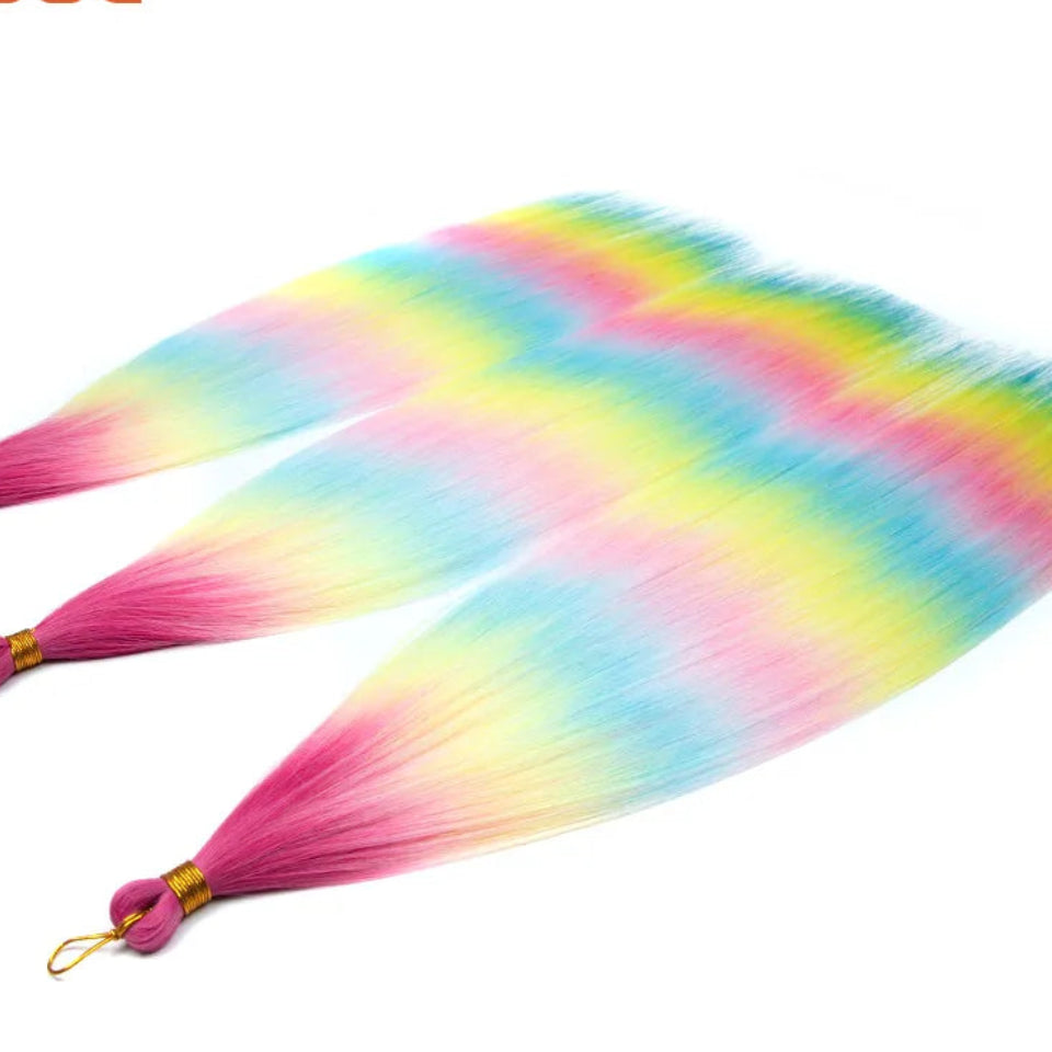 28 Inch Ariel Straight Synthetic Crochet Braids Hair – Ombre & Solid Colors | 300g | 24 Shades - view 18