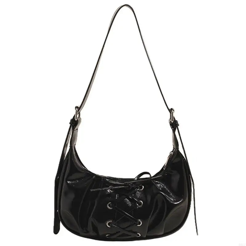 Trendy Under the Arm Clutch Purse | Women/Girls PU Leather Evening Slings Bag | Box Shape Handbag Saddles Bag Luxegan