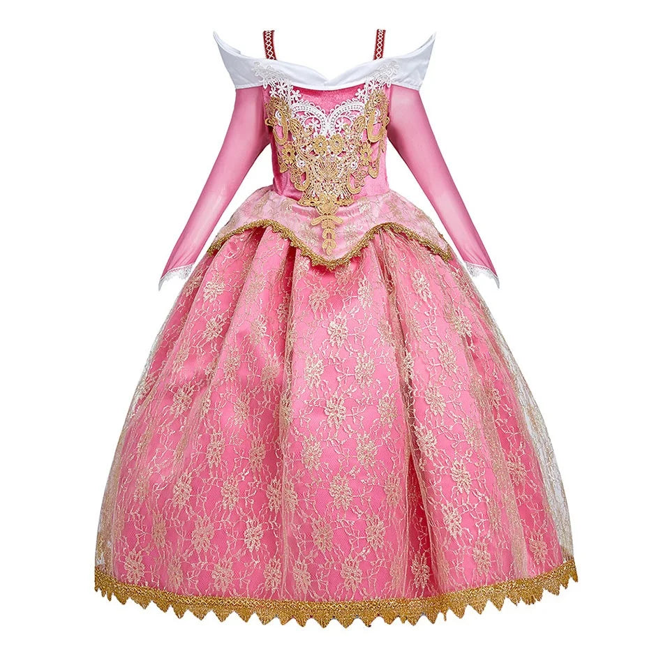 Girls Mirabel Isabela Encanto Costume Girl Princess Dress Children Elsa Anna Rapunzel Cinderella Mermaid Aurora Cosplay Clothes