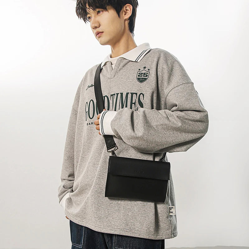 Designer Men Bag Fashion Shoulder Bag Business Briefcase | Unisex Messenger Bags Vintage Leather Crossbody Bag Casual Man Handbags Luxegan