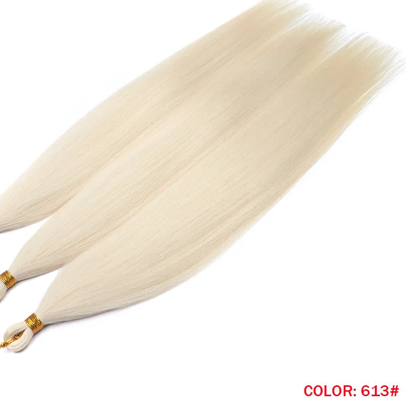 28 Inch Ariel Straight Synthetic Crochet Braids Hair – Ombre & Solid Colors | 300g | 24 Shades - view 10