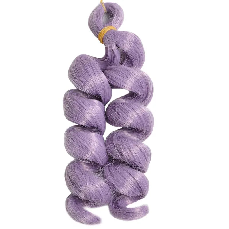 12 Inch French Curls Loose Wave Crochet Braids – Spiral Curly Synthetic Hair for Women - view 8