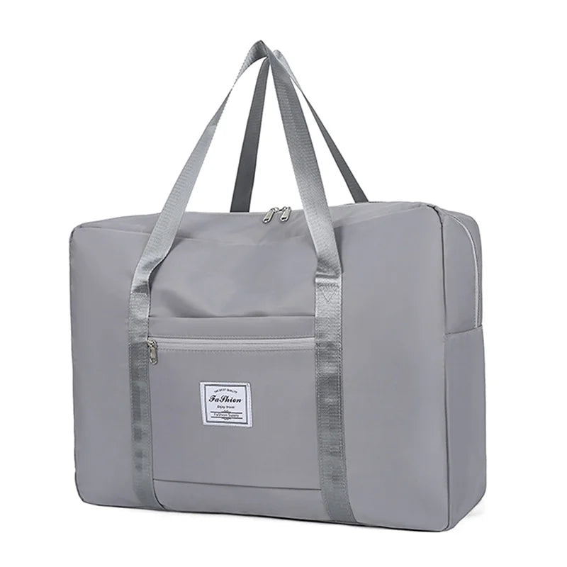Large Capacity Folding Travel Bags Waterproof Luggage Tote Handbag | Travel Duffle Bag Gym Yoga Storage Shoulder Bag  Luxegan