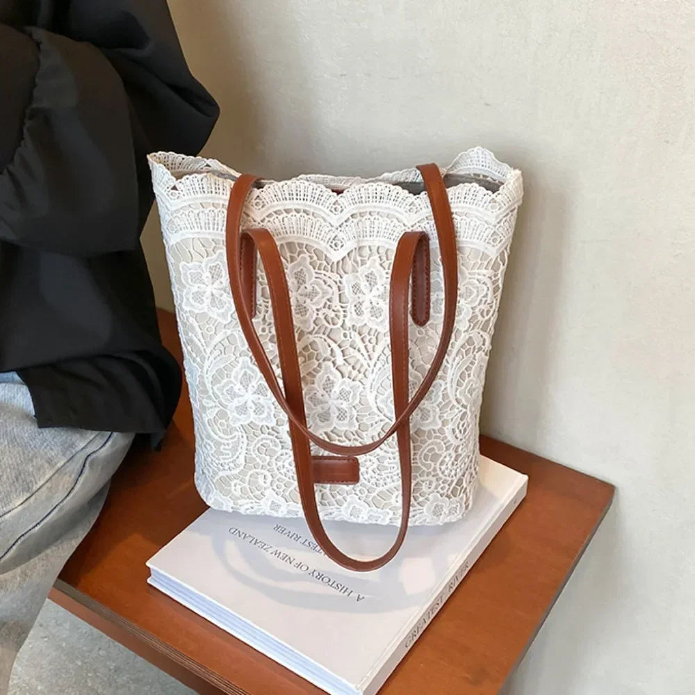 Women's Fashion Tote Bags | Shoulder Large Capacity Bucket Handbags & TOP-Handle Bag (Luxury Lady Shopping Casual) Luxegan