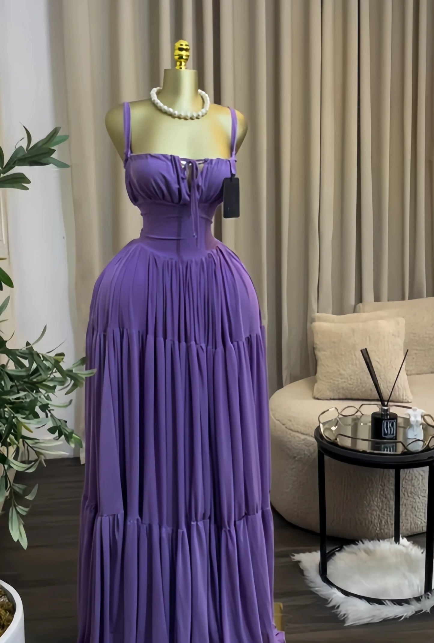 Strapless Empire Waist Sash Fit & Flare Maxi Dress | Sleeveless Knit Cocktail Evening Party Dress Luxegan