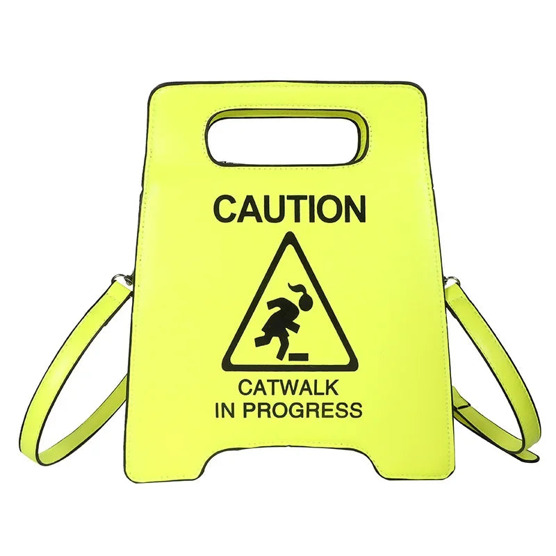 Novelty Stop Sign Purse | PU Leather Handbags & Fashion Crossbody Bag Luxegan