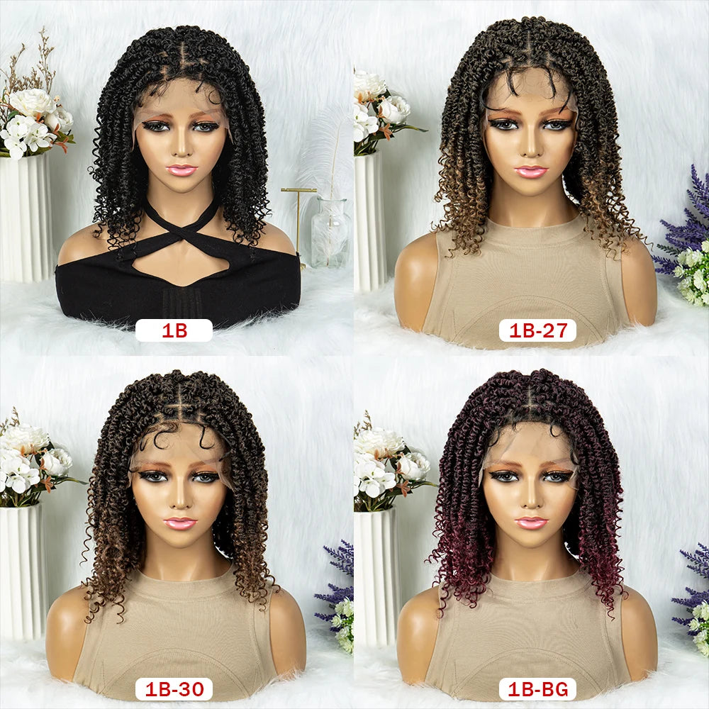 14 Inch Butterfly Locs Dreadlock Wig | Knotless | Lace Front