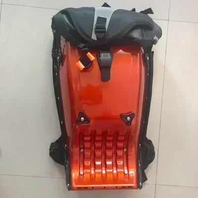 25L Motorcycle Hard Shell Luggage | Sophisticated "Protective Drop" Silhouette | Waterproof Motocross Racing Backpack | "Dignified" High-Performance ABS Tank Bag for Radiant Versatile Styling Luxegan