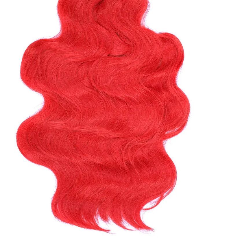 Body Wave Crochet Hair 24in – High-Temp Fiber Ombre Braiding Hair | 60 Strands/Pack | 300g - view 9
