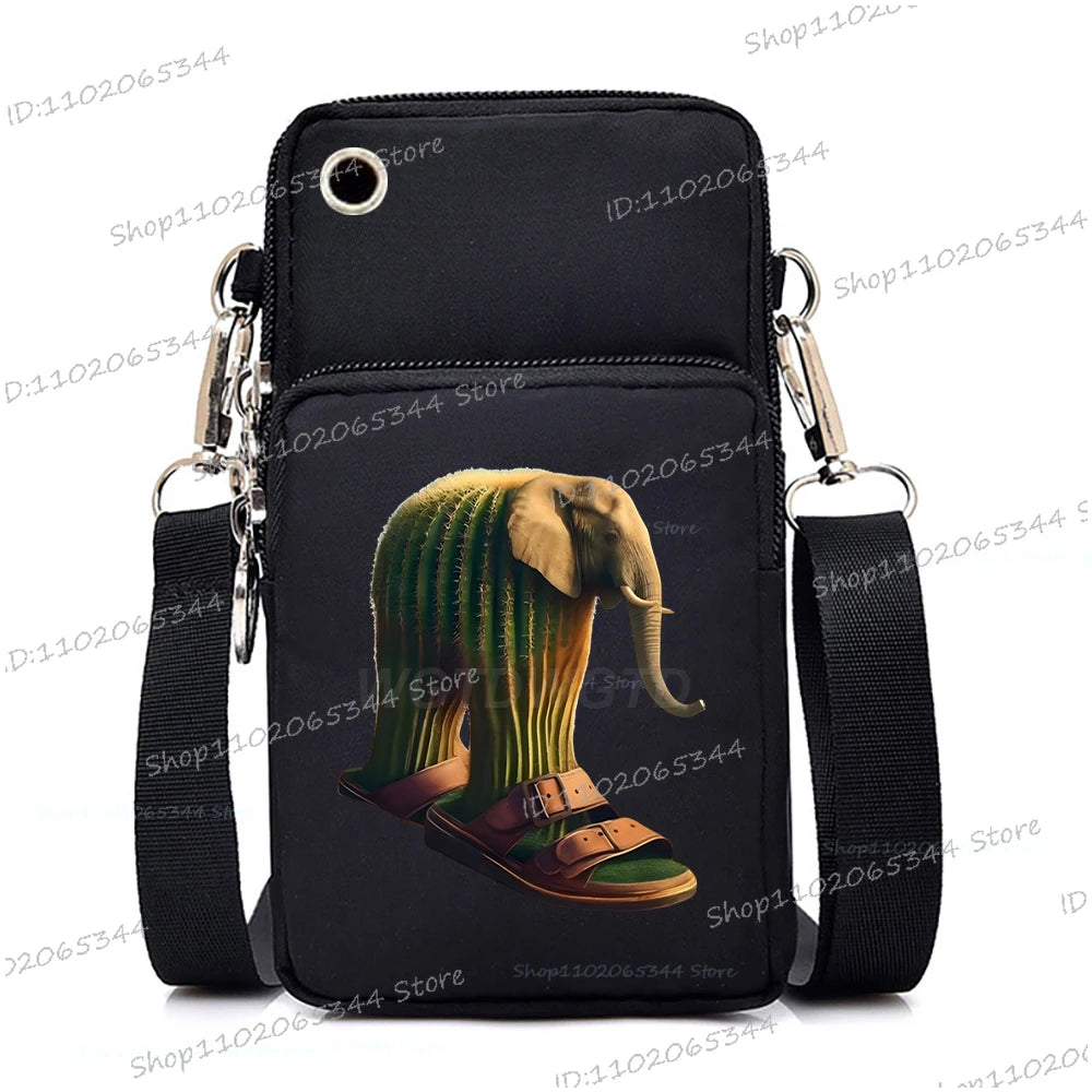 Mini Crossbody Bag | Funny Cartoon Phone & Shoulder Bag