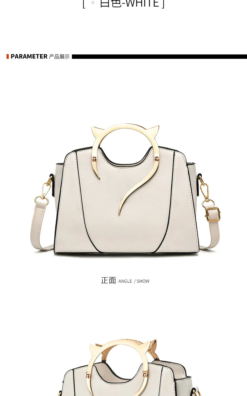 New Arrival Leather Women's Shoulder Bag | Solid Color Crossbody Small Square Bag & Zipper Phone Purse Luxegan