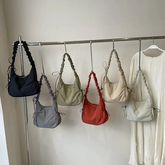 High-quality Nylon Women's Shoulder Bag Work Style Casual Crossbody Bag | New Trend Fashion Y2K Handbags Travel Shopping Luxegan