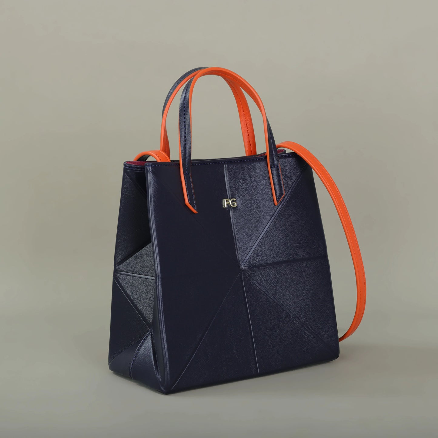 Women’s Classic Foldable Bucket Bag | Fashionable Geometric Crossbody & Shoulder Handbag | Casual PU Leather Letter Print Party Purse Luxegan