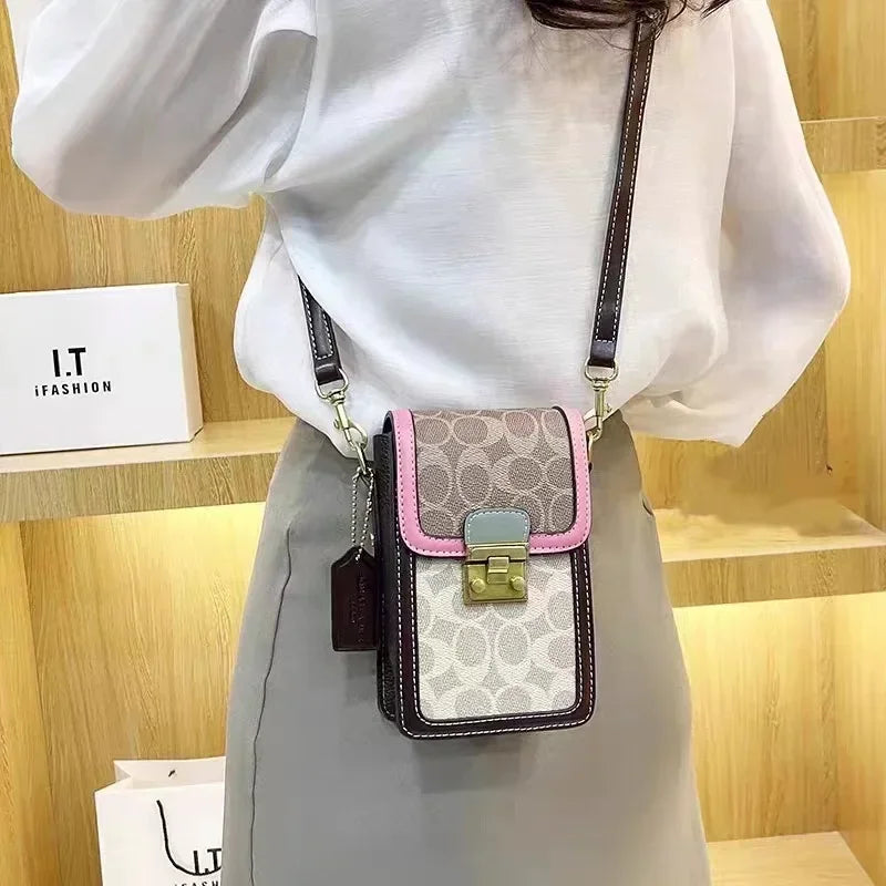 Luxury Replica Mini Circular Crossbody Tote | Patent Leather Designer Bag Luxegan