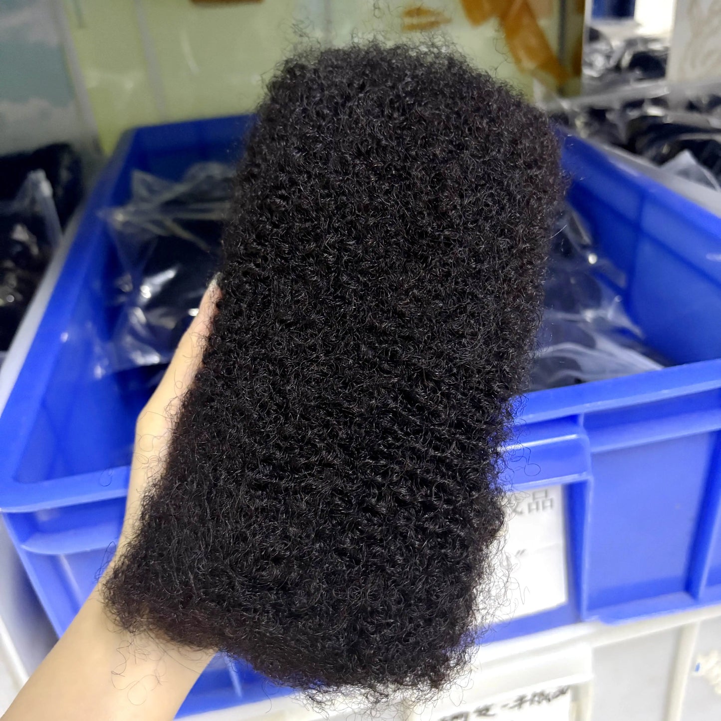 4C Afro Kinky Human Hair Bulk – 100% Raw Peruvian Hair for Locs, Twists & Braids