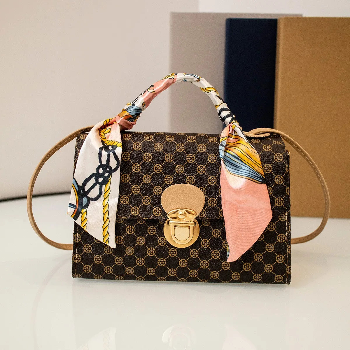 Leather Solid Casual Tote | Moderate Hardness Crocodile Pattern Mini Shoulder Bag Luxegan