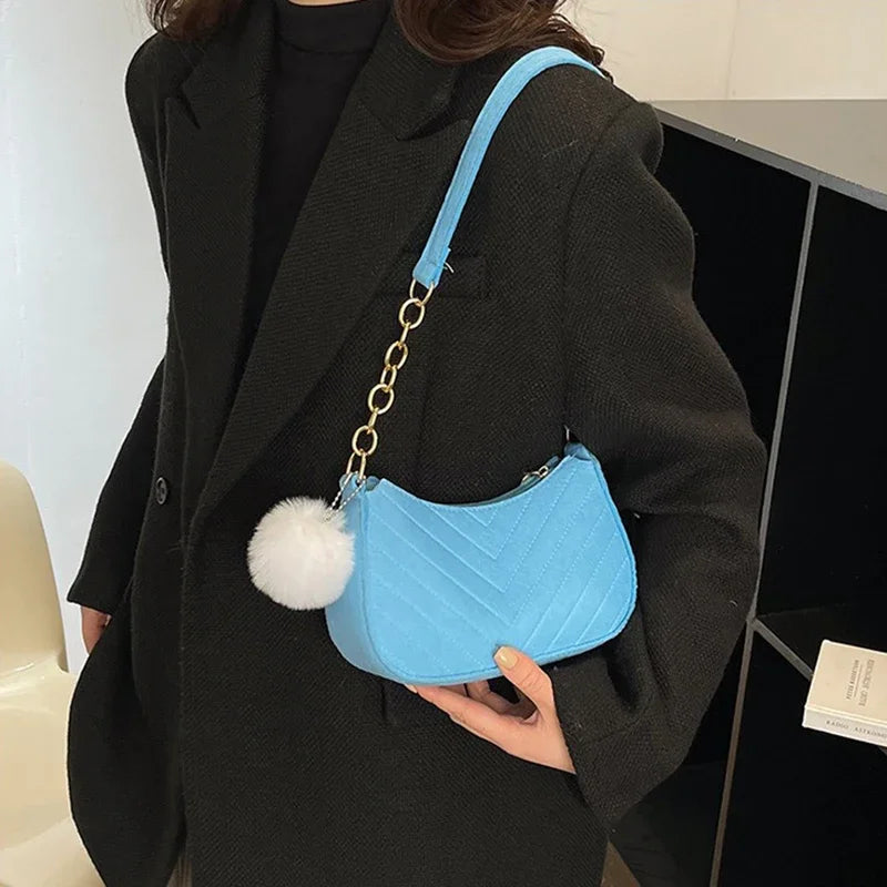 TPU Hard Bucket Armpit Bag | Small Fashion Crossbody Tote Luxegan