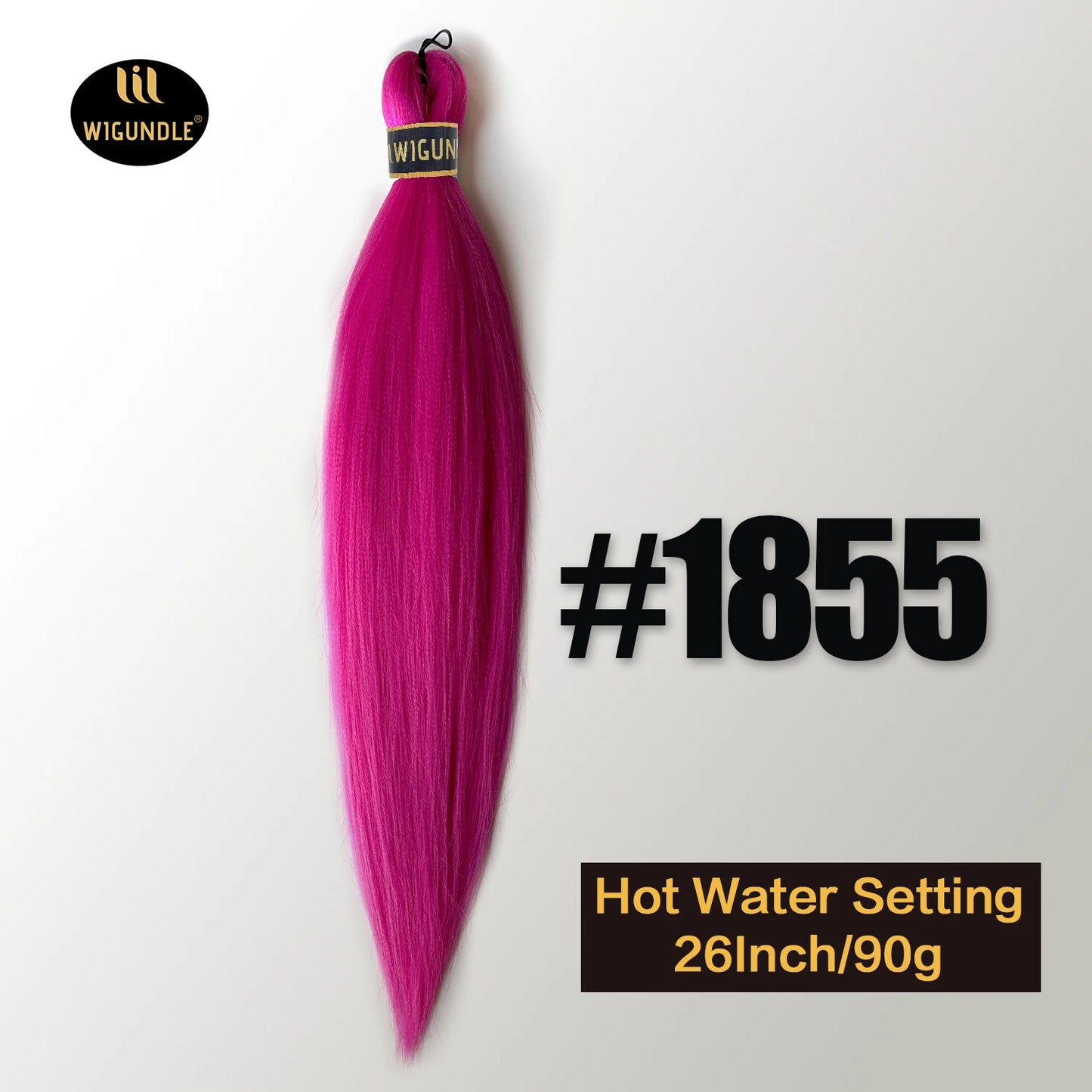 Kanekalon Pre-Stretched Jumbo Braiding Hair – 26 Inch | 90g | Kinky Straight | Hot Water Set | 44 - view 31