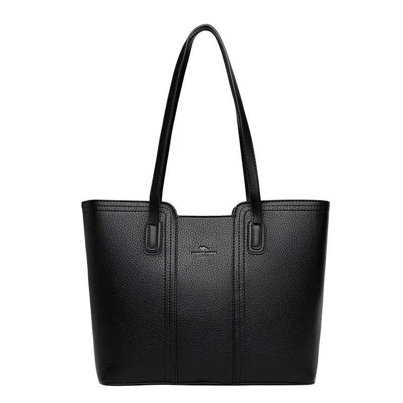 Luxury Handbag Fashion Print Large Capacity Soft Leather Women Shoulder Crossbody Bag | Leisure Designer Ladies Purses and Handbag Luxegan