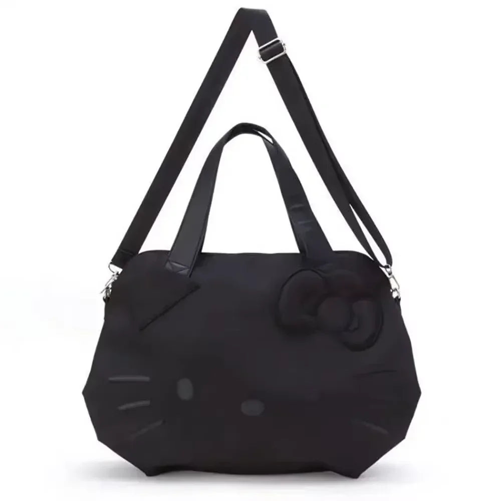Hello Kitty Y2K Travel Tote Bag | Cute Folding & Versatile Handbag Luxegan