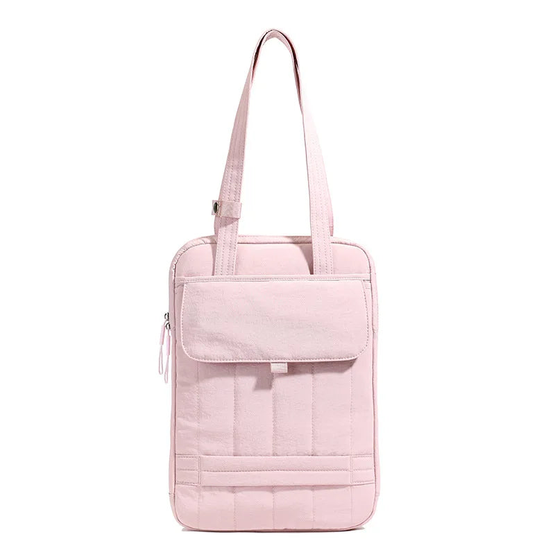 Simple Multi-purpose Laptop Shoulder Bag | Commuter IPad Protective Tote | Multi-color Unisex Handbag Luxegan