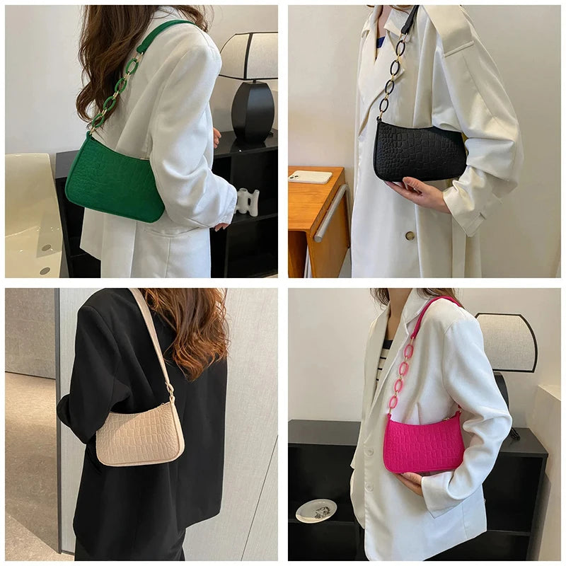 Lady Felt Armpit Design Luxury Tote Released | Fashion Ladies Handbag Under Crescent Small Square Bag Luxegan