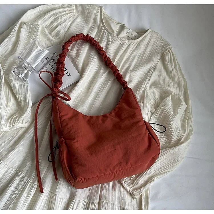 High-quality Nylon Women's Shoulder Bag Work Style Casual Crossbody Bag | New Trend Fashion Y2K Handbags Travel Shopping Luxegan