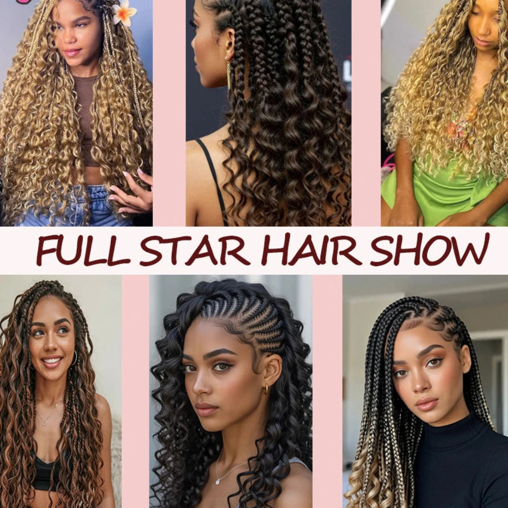 Synthetic Loose Wave Braiding Hair – Goddess Box Braid | 18 Inches Luxegan