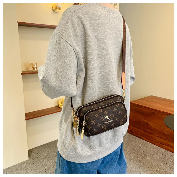 Luxury Women’s Designer Backpack & Convertible Tote | Premium Microfiber Leather Shoulder Bag | Versatile Travel Crossbody & Clutch Set for Women Luxegan