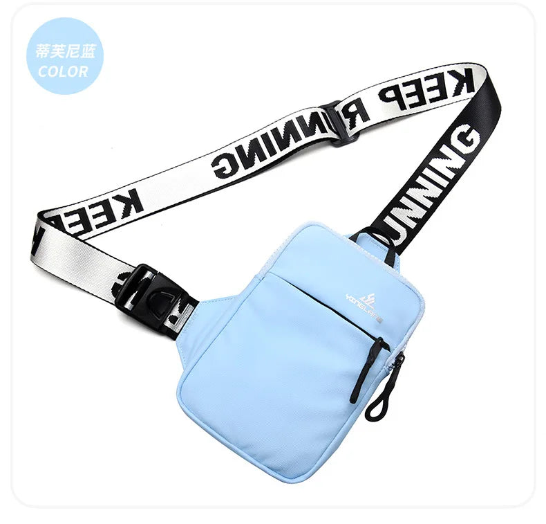 Small Chest Bag & Mobile Phone Bag | Outdoor Sports Mini Fashion Shoulder & Messenger Bag (Unisex Gift) Luxegan
