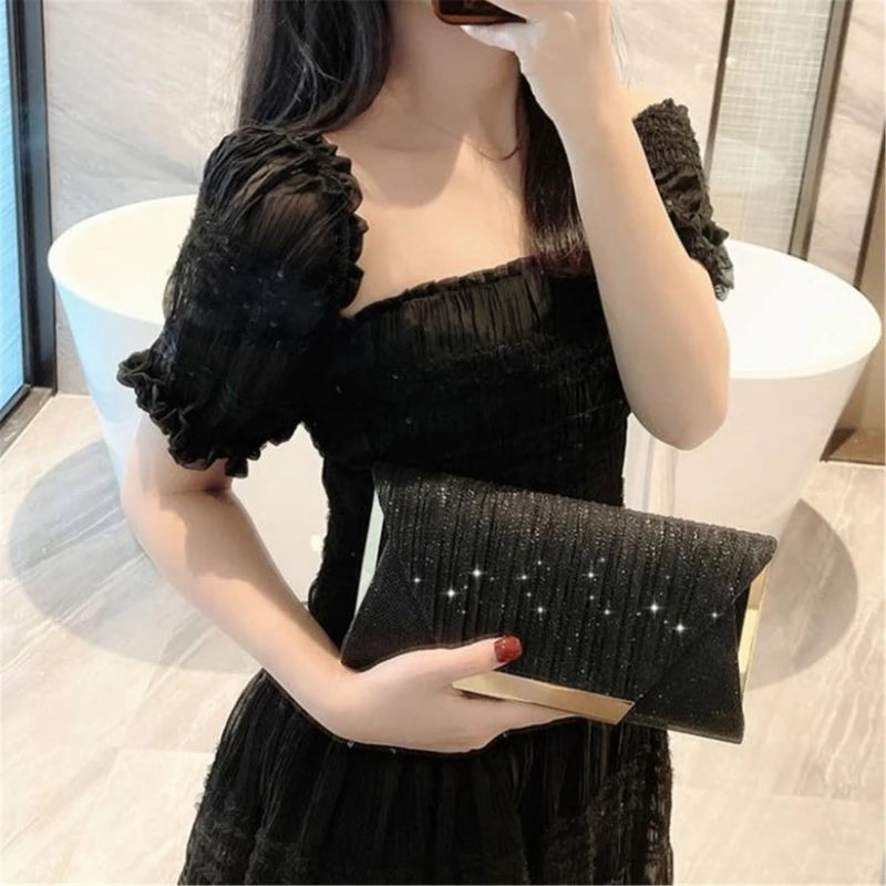 Exquisite Women’s Glitter Evening Bag | Elegant Banquet & Party Clutch | Luxury Wedding Handbag - view 2