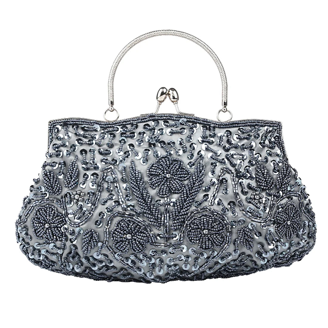 Women’s Retro Beaded Evening Banquet Handbag | Geometric Embroidered Bridal Clutch Purse | Sophisticated Acrylic Hard-Shell Crossbody Bag | Elegant Wedding & Party Satchel with Chain Strap Luxegan