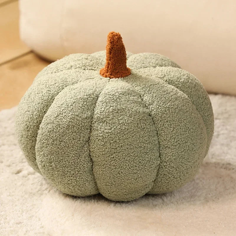 Nordic "Ins Style" Decorative Pumpkin Cushion | Sophisticated "Plush Orange" Activity Silhouette | Elegant Pastoral Sofa Backrest & Lumbar Pillow | "Dignified" High-Performance Home Decoration for Radiant Versatile Styling Luxegan
