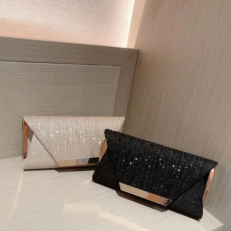 Exquisite Women’s Glitter Evening Bag | Elegant Banquet & Party Clutch | Luxury Wedding Handbag - view 4