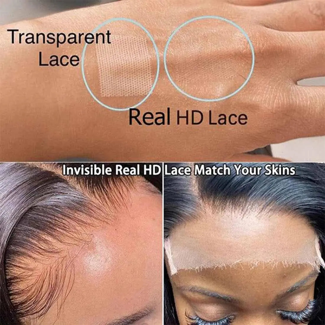 Super Double Drawn 1B/4 Highlight Bob Wig | 13x6 HD Lace Glueless Wear & Go Luxegan