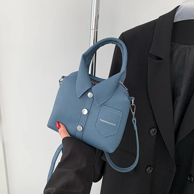 Square Compact Shoulder & Crossbody Bag | Unique Design High Quality Handbag for Women (Designer Style Bolso) Luxegan