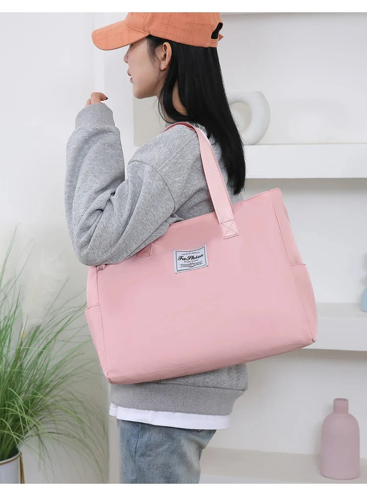 Waterproof Oxford Duffle Bag Large Capacity Women Travel Bags | Shoulder Bag Valise Bolsa De - view 5