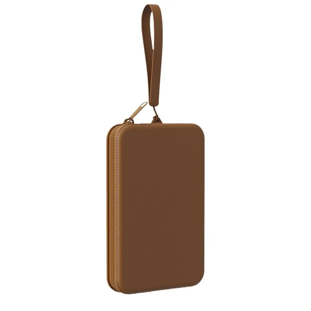 Unisex Waterproof Silicone Storage Bag | Portable Dustproof Hanging Phone/Sunglasses Pouch | Cosmetic Bag & Zipper Coin Purse Luxegan