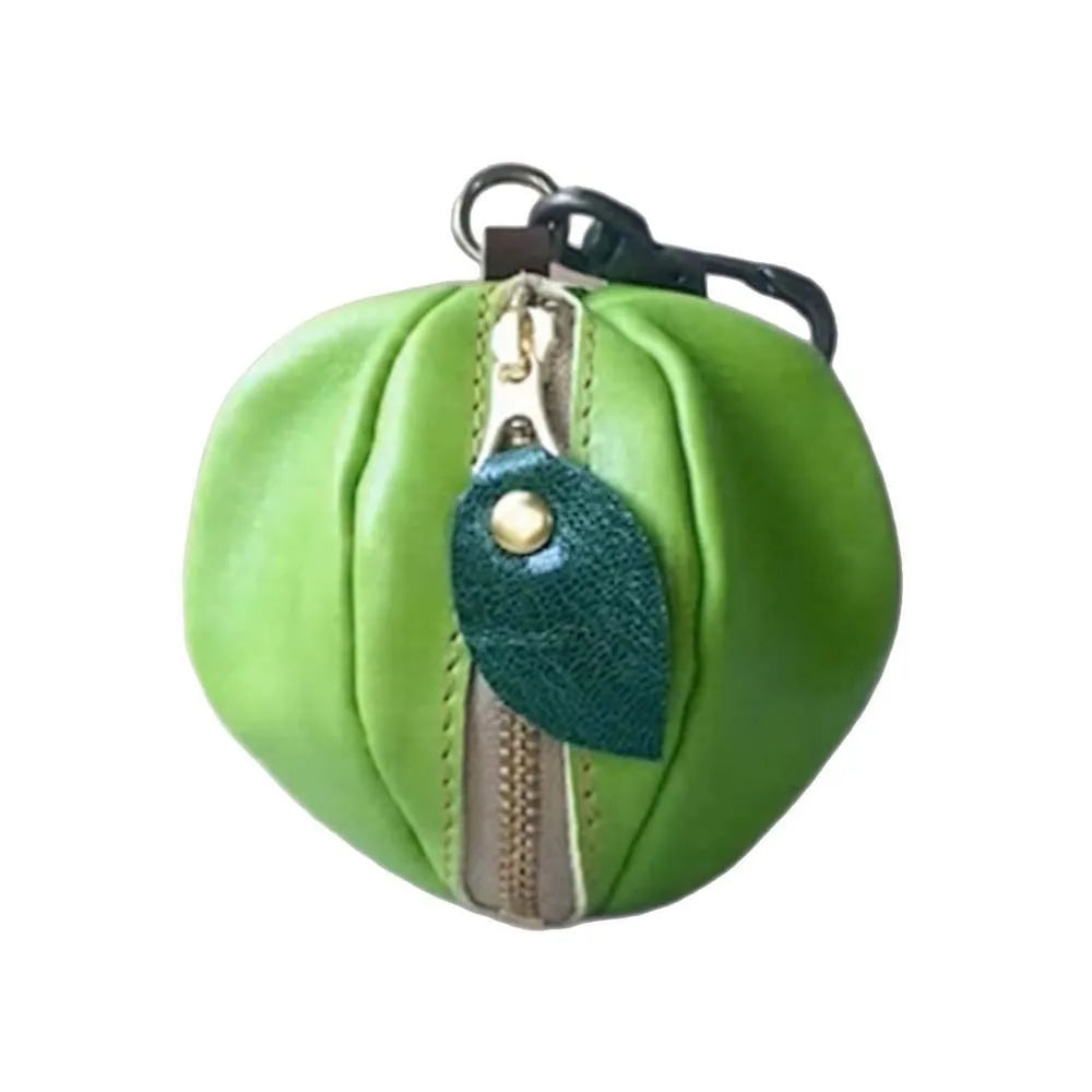Polyester Cherry/Strawberry Coin Purse | Cute Fruit Shape Keychain Earphone Bag Luxegan