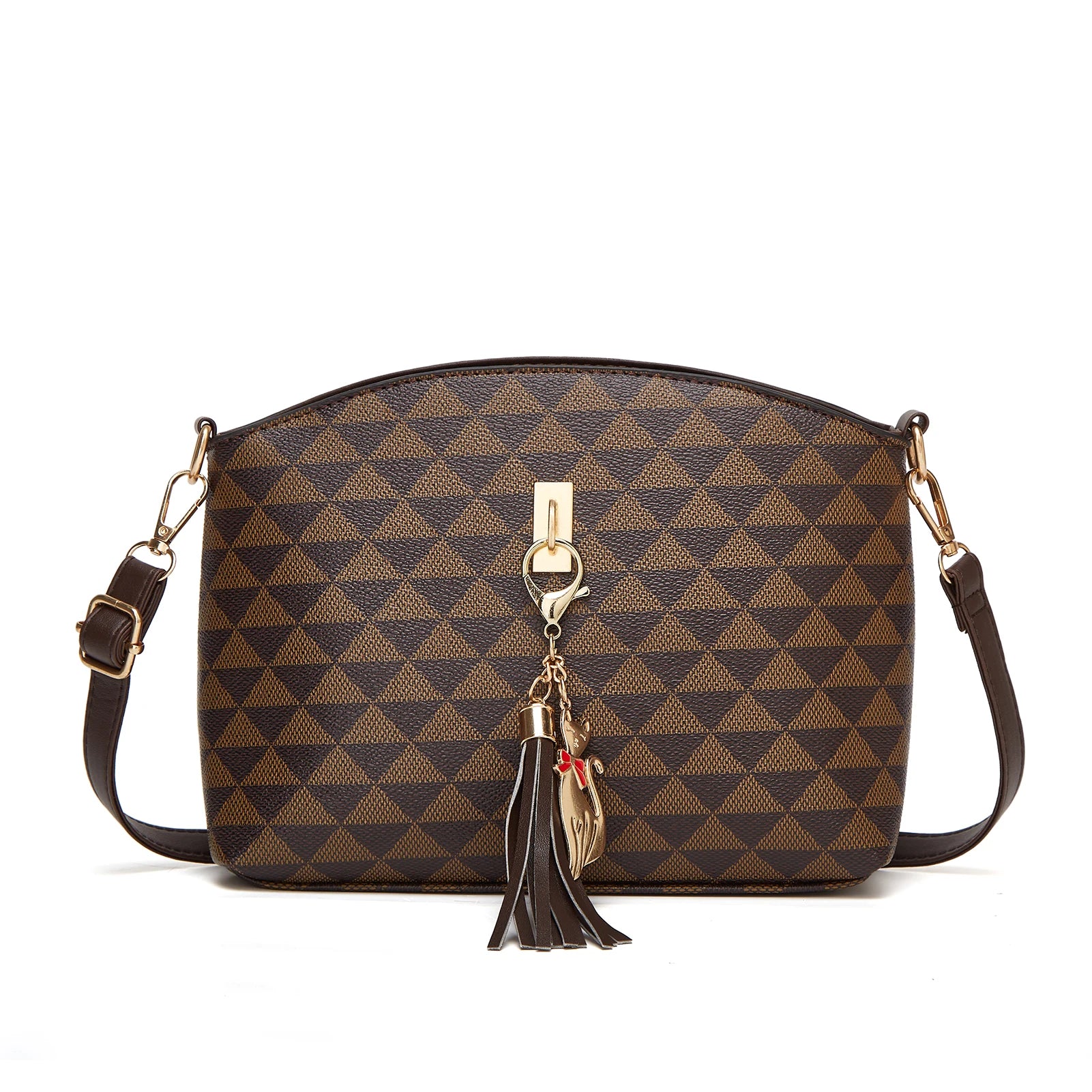 New Fashionable High-End Texture Women's Bag | European & American Style Single Shoulder & Crossbody Handbag (Portable Satchel) Luxegan