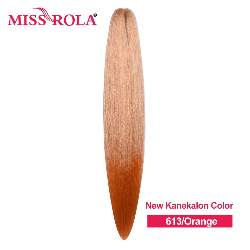 Jumbo Pre-Stretched Kanekalon Braiding Hair 24in – Ombré & Solid Colors Twist Braid Extensions - view 77