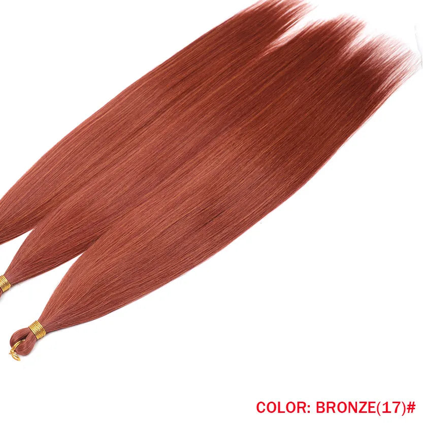 28 Inch Ariel Straight Synthetic Crochet Braids Hair – Ombre & Solid Colors | 300g | 24 Shades - view 16