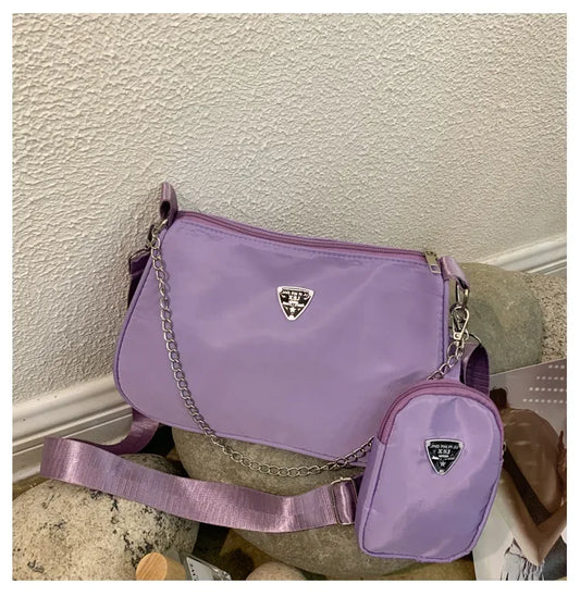 Luxury Design Brand Shoulder Bag | Women’s High-End Messenger Handbag | Sophisticated Square Crossbody Bolsa Feminina | Elegant Party Purse with Chain Detail (Model BO5) Luxegan