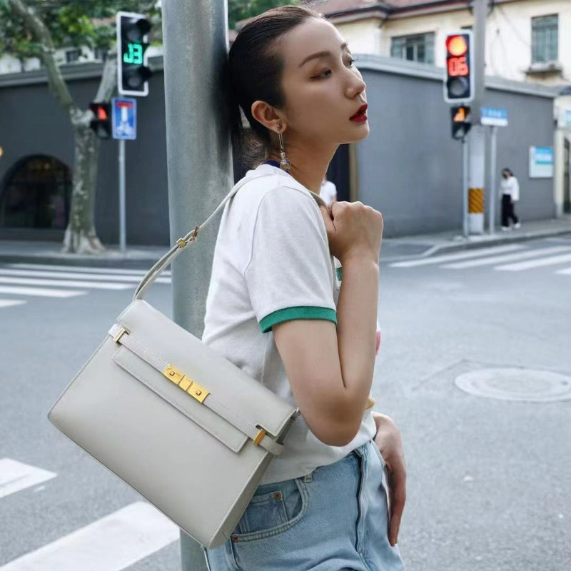 Women's Luxury Designer Handbag | Top Quality Real Leather Underarm Bag & Crossbody Bag Luxegan