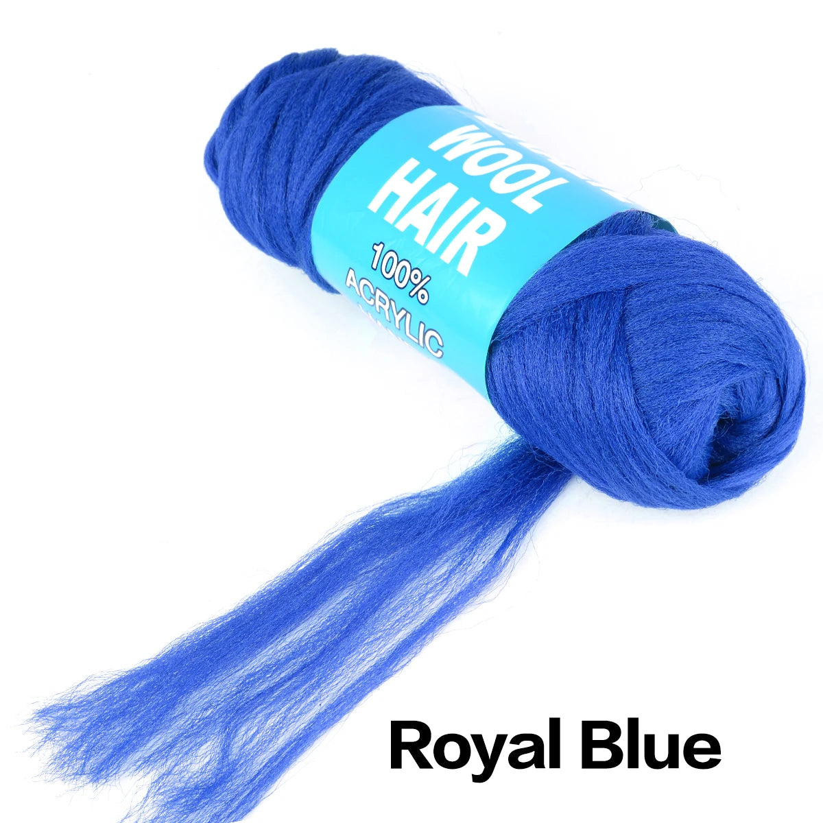 Brazilian Wool Hair 70g – Flame Retardant Synthetic Fiber | Dirty Braids | Dreadlocks | Twist - view 3