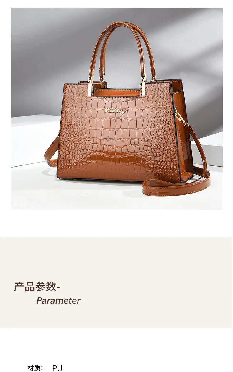 Versatile Premium Women's Atmosphere Bag | Designer Luxury Mother's One Shoulder Handbag (Chic & Spacious) Luxegan